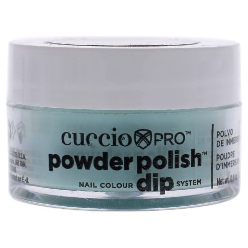 Pro Powder Polish Nail Colour Dip System - Aquamarine by Cuccio for Women - 0.5 oz Nail Powder