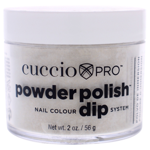 Pro Powder Polish Nail Colour Dip System - Gold With Rimbow Mica by Cuccio for Women - 2 oz Nail Powder