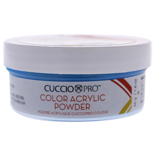 Colour Acrylic Powder - Neon Blueberry by Cuccio Pro for Women - 1.6 oz Acrylic Powder