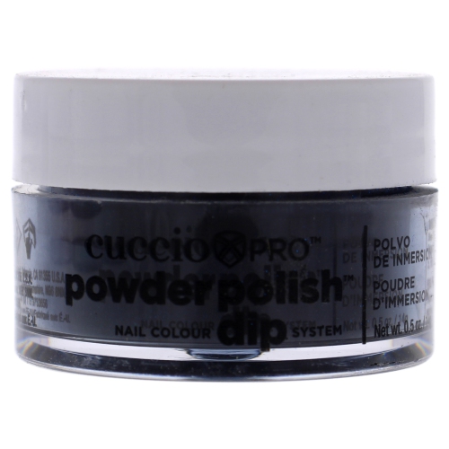 Pro Powder Polish Nail Colour Dip System - Dark Blue with Black Undertones by Cuccio for Women - 0.5 oz Nail Powder