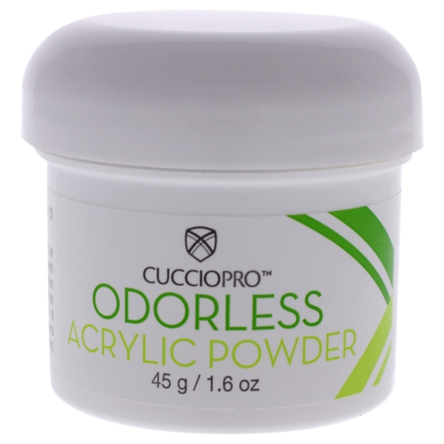 Odorless Acrylic Powder - Super White by Cuccio Pro for Women - 1.6 oz Acrylic Powder