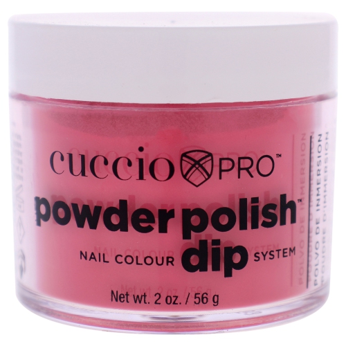 Pro Powder Polish Nail Colour Dip System - Cherry Red by Cuccio for Women - 2 oz Nail Powder