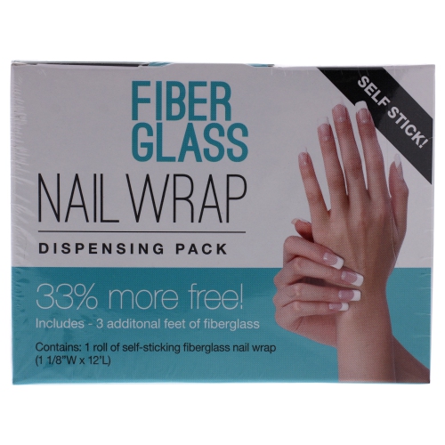 Fiberglass Nail Wrap Dispensing Pack by Cuccio Pro for Women - 1 Pc Nails Wrap