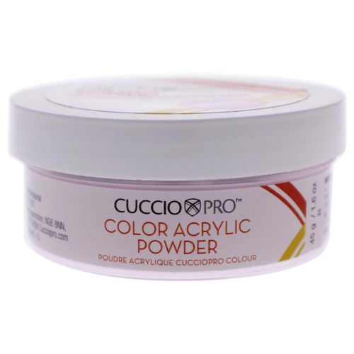 Colour Acrylic Powder - Bubble Gum Pink by Cuccio Pro for Women - 1.6 oz Acrylic Powder