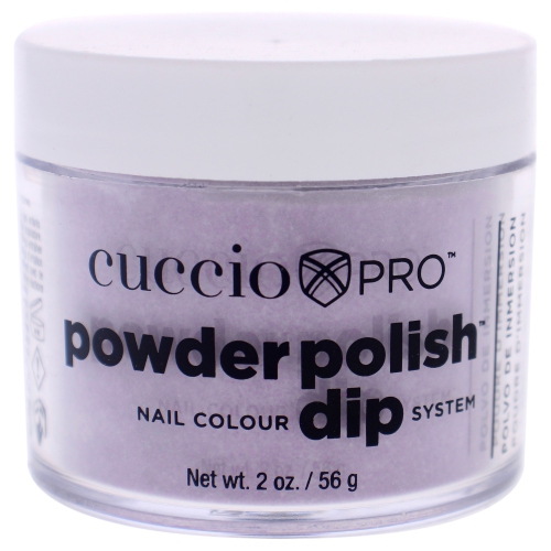 Pro Powder Polish Nail Colour Dip System - Fuchsia Pink Glitter by Cuccio for Women - 2 oz Nail Powder