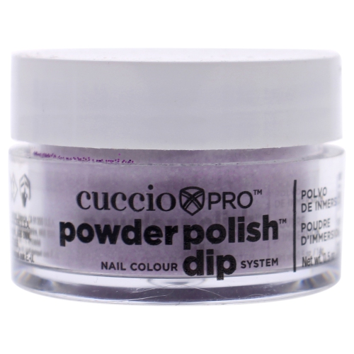 Pro Powder Polish Nail Colour Dip System - Fuchsia Pink Glitter by Cuccio for Women - 0.5 oz Nail Powder