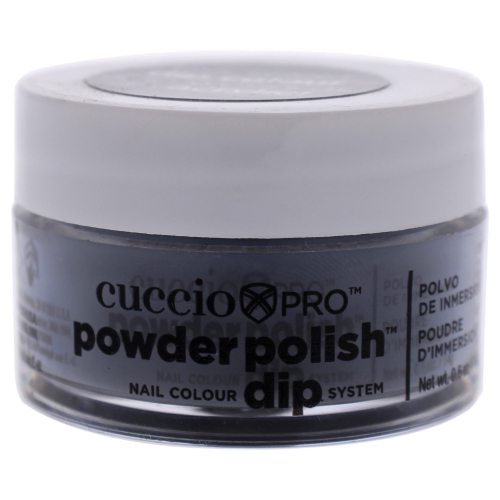 Pro Powder Polish Nail Colour Dip System - Noir Black by Cuccio for Women - 0.5 oz Nail Powder