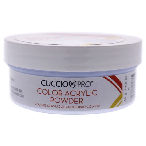 Colour Acrylic Powder - Peppermint Blue by Cuccio Pro for Women - 1.6 oz Acrylic Powder