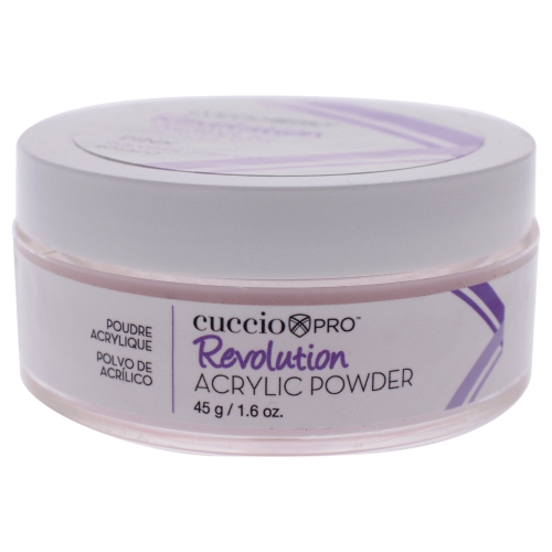 Revolution Acrylic Powder - Pink by Cuccio Pro for Women - 1.6 oz Acrylic Powder