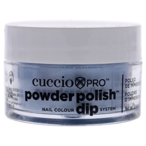Pro Powder Polish Nail Colour Dip System - Blue with Blue Mica by Cuccio for Women - 0.5 oz Nail Powder