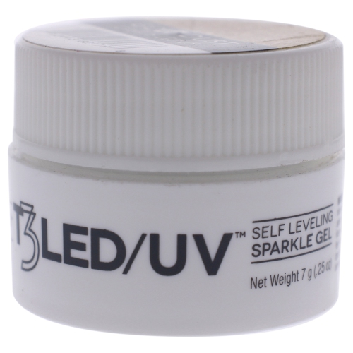 T3 Self Leveling Sparkle Gel - Gold Dust by Cuccio Pro for Women - 0.25 oz Nail Gel