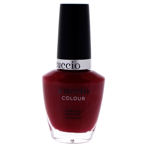 Colour Nail Polish - Red Eye To Shanghai by Cuccio for Women - 0.43 oz Nail Polish