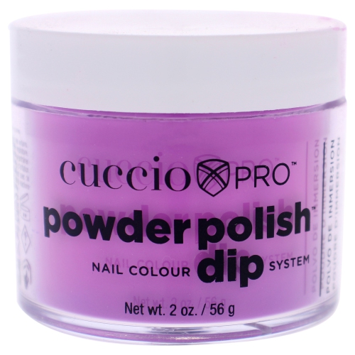 Pro Powder Polish Nail Colour Dip System - Neon Purple by Cuccio for Women - 2 oz Nail Powder