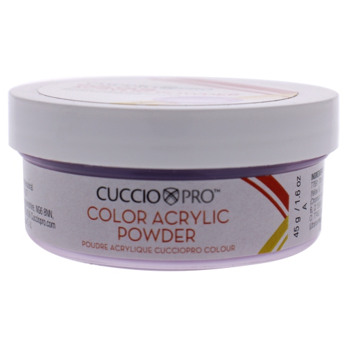 Colour Acrylic Powder - Grape Purple by Cuccio Pro for Women - 1.6 oz Acrylic Powder