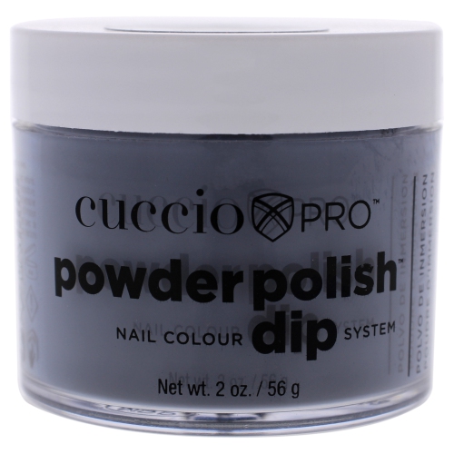 Pro Powder Polish Nail Colour Dip System - Noir Black by Cuccio for Women - 2 oz Nail Powder