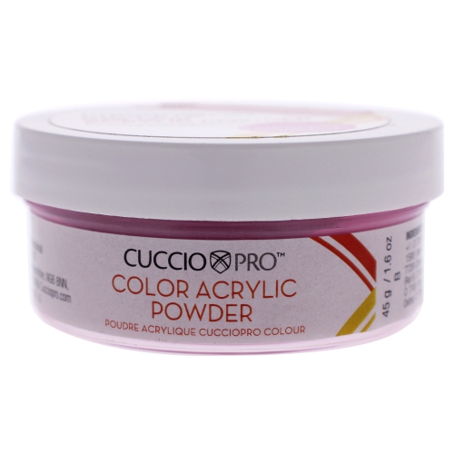 Colour Acrylic Powder - Strawberry Magenta by Cuccio Pro for Women - 1.6 oz Acrylic Powder