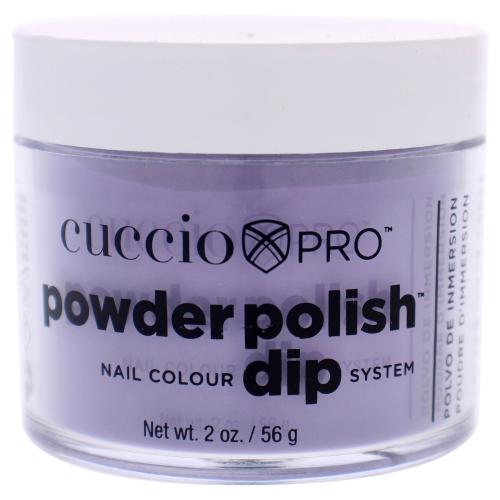 Pro Powder Polish Nail Colour Dip System - Muted Grape Purple by Cuccio for Women - 2 oz Nail Powder