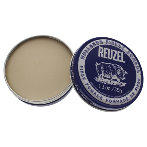 Fiber Pomade by Reuzel for Men - 1.3 oz Pomade