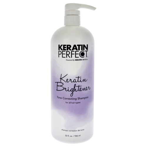 Keratin Brightener Shampoo by Keratin Perfect for Unisex - 32 oz Shampoo