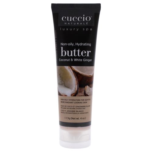Hydrating Butter - Coconut and White Ginger by Cuccio for Unisex - 4 oz Body Butter