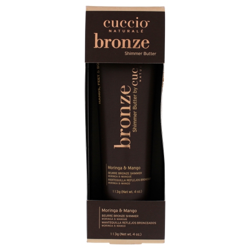Bronze Shimmer Butter - Moringa and Mango by Cuccio for Women - 4 oz Bronzer