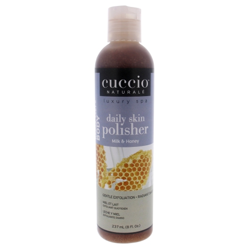 Luxury Spa Daily Skin Polisher - Milk and Honey by Cuccio for Unisex - 8 oz Scrub