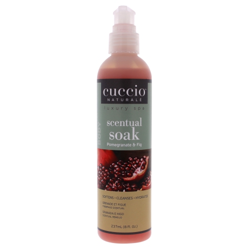 Scentual Soak - Pomegranate and Fig by Cuccio for Women - 8 oz Cleanser