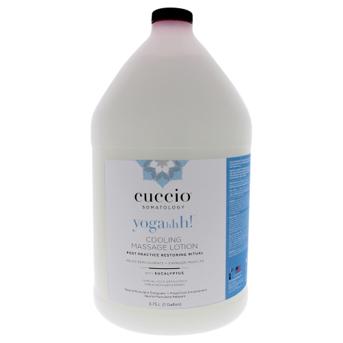 Lotion de massage rafraîchissante Somatology Yogahhh par Cuccio Somatology pour l'unisexe - lotion pour le corps 1 gallons