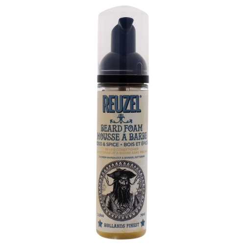 Wood and Spice Beard Foam by Reuzel for Men - 2.36 oz Foam