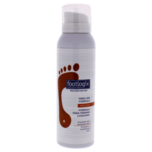 Tired Leg Formula Mousse by Footlogix for Unisex - 4.2 oz Foot Mousse