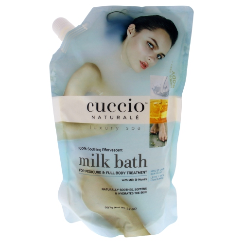 CUCCIO NATURALE  Milk Bath Pedicure And Body Treatment By for Women - 32 OZ Nail Treatment