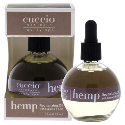 Hemp Revitalizing Oil by Cuccio Naturale for Unisex - 2.5 oz Oil