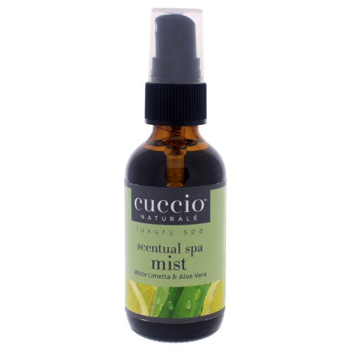 Scentual Spa Mist - White Limetta and Aloe Vera by Cuccio for Unisex - 2 oz Mist