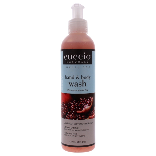 Hand and Body Wash - Pomegranate and Fig by Cuccio for Women - 8 oz Body Wash