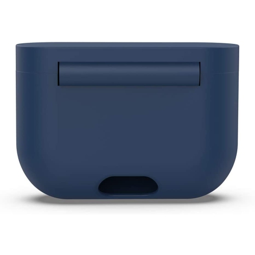 Silicone Cover Case Compatible with Sony WF-1000XM3, 1000XM3S, 1000XM3B Wireless Earbuds, Soft Anti Drop Silicone Protective Case Cover - Dark Blue