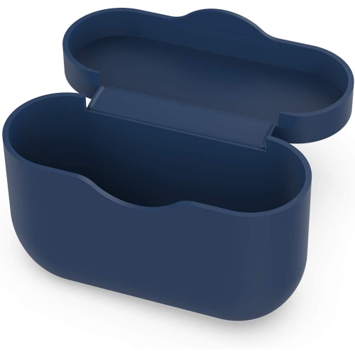 Silicone Cover Case Compatible with Sony WF-1000XM3, 1000XM3S, 1000XM3B Wireless Earbuds, Soft Anti Drop Silicone Protective Case Cover - Dark Blue