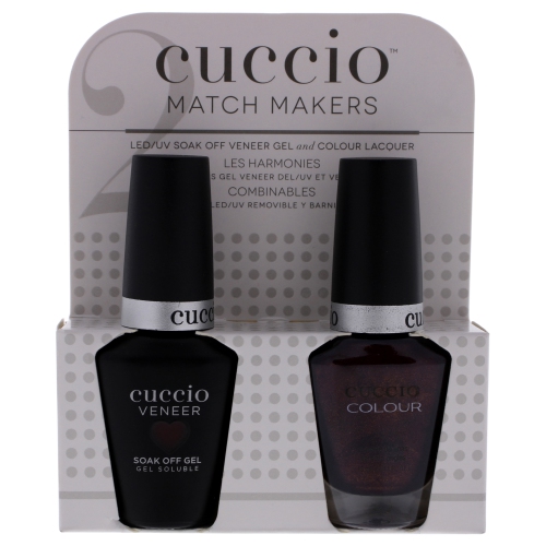 Match Makers Set - Beijing Night Glow by Cuccio for Women - 2 Pc set