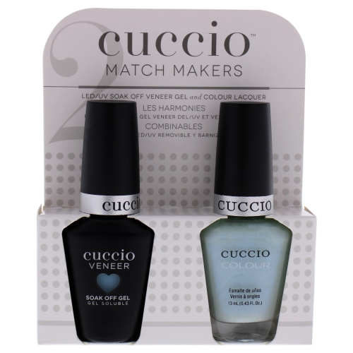 Match Makers Set - Meet Me in Mykonos by Cuccio for Women - 2 Pc set