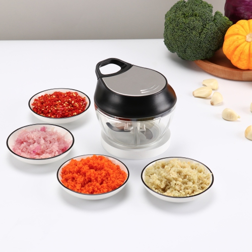 MotionGrey - Stainless Steel Multi Purpose Vegetable Cutter Chopper - Black