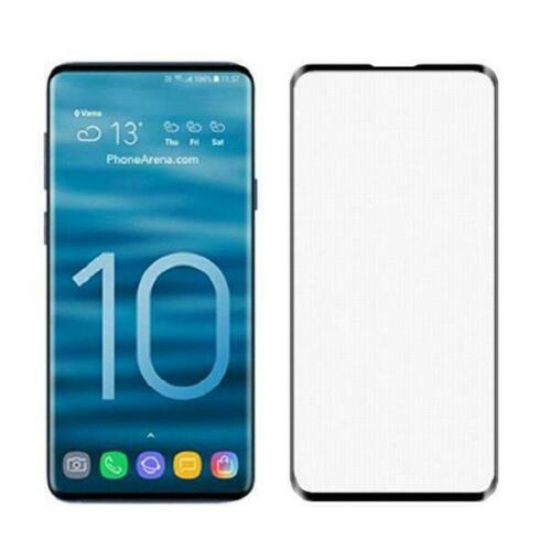 (CABLESHARK) 3D Curved Full Cover Tempered Glass Screen Protector for Samsung COMPATIBLE S10e / S10 Lite