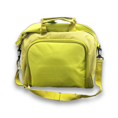 Sac de pique-nique VGI avec ensemble de couverts complet, acier inoxydable - vert