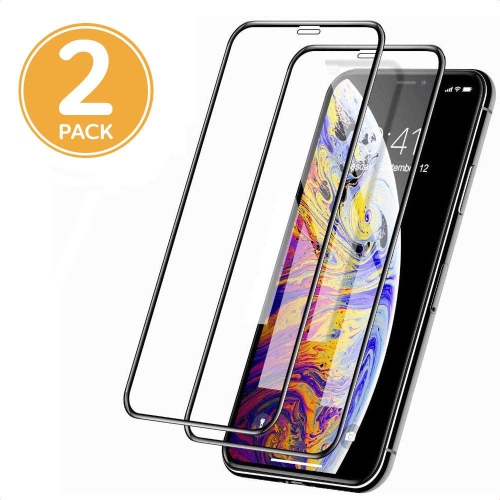 Protecteur d’écran en verre trempé Ultra d’Edge to Edge pour iPhone 11 Pro Max d’Apple, iPhone XS Max