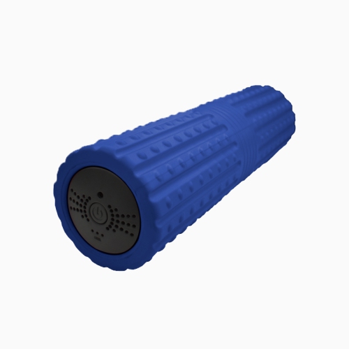 Vmax Fitness SYNC 3-Speed Vibration Foam Roller - 18" - Blue