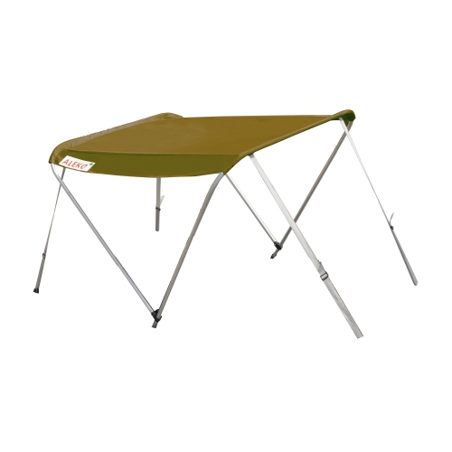 Tente de bateau pour abri de soleil pour bateaux gonflables, couleur blé, ALEKO® BSTENT250WE