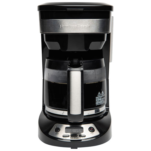 Hamilton Beach Programmable Drip Coffeemaker - 14-Cup - Black