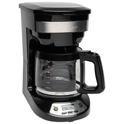 Hamilton Beach Programmable Drip Coffeemaker - 14-Cup - Black