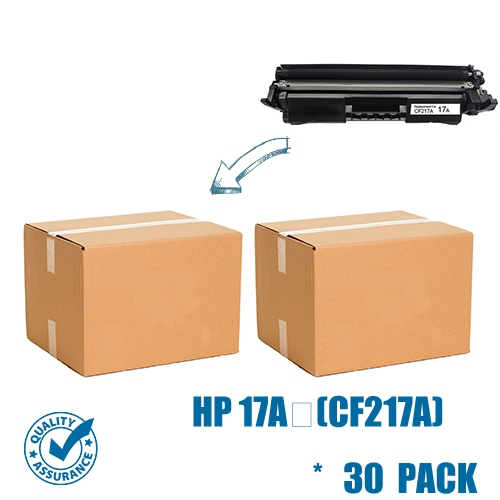 PRINTER PRO  Compatible Replacement for 30 Packs Deal HP 17A (Cf217A) Toner Cartridge for HP Printer Mfp M130Fn M130A M130Fw M130Nw M102A M102W