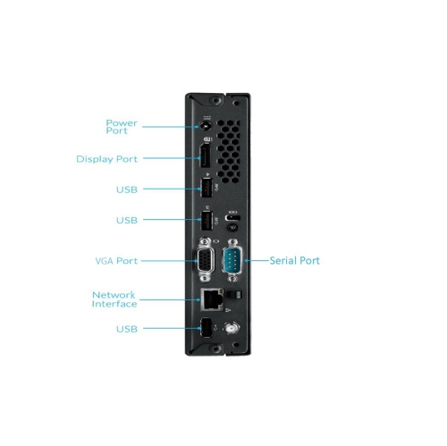 Lenovo ThinkCentre M92 Tiny Desktop - Intel Core i5-3470T, 8GB Memory, 250GB HDD, Win 10 Pro by LENOVO - Refurbished condition - Image 3