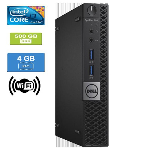 Refurbished (Good) - DELL 3040 MICRO Intel Core i3-6100T 3.20 GHz