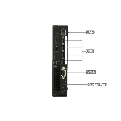 Refurbished - Dell 9020 MICRO Intel Core i3-4160T 3.10 GHz, 8GB, 500GB SSD, Win 10 Pro